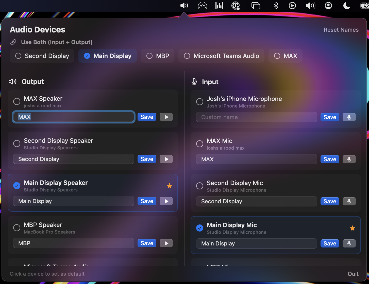 Studio Display Renamer